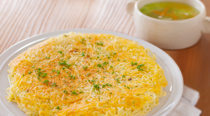 塩らーめんとじゃがいものガレット