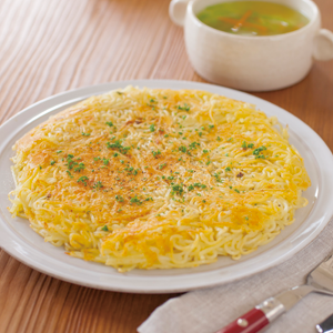 塩らーめんとじゃがいものガレット