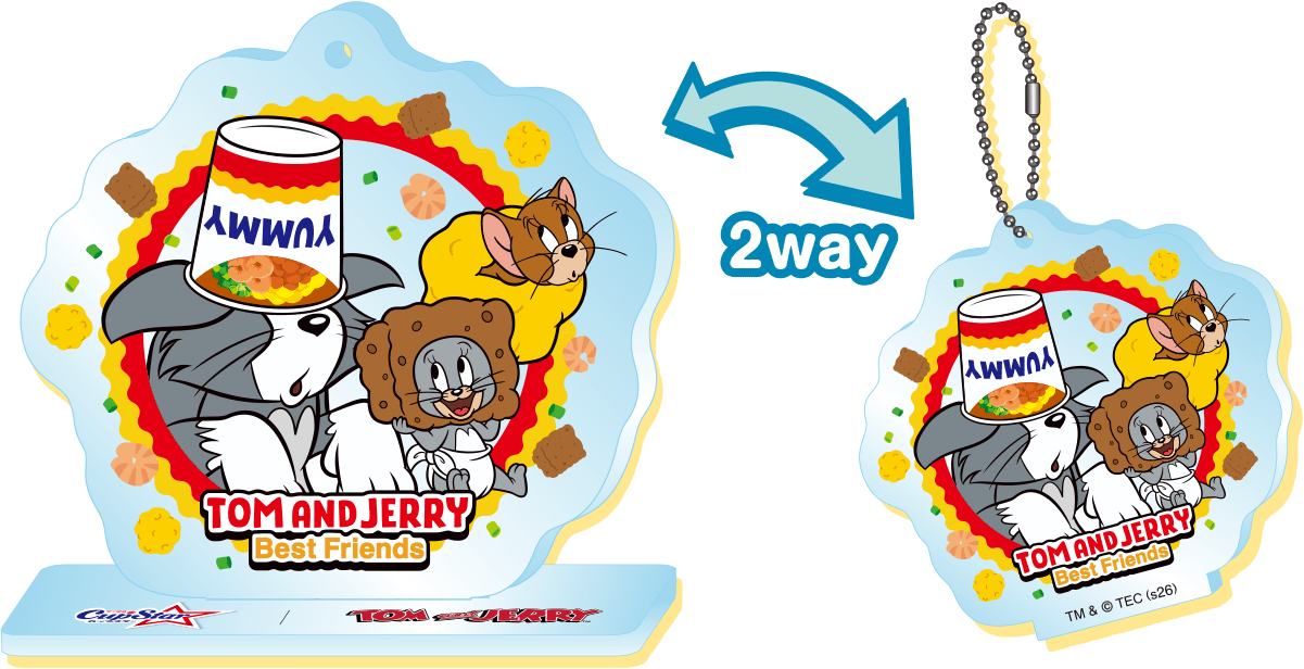 アクリルスタンドキーホルダー