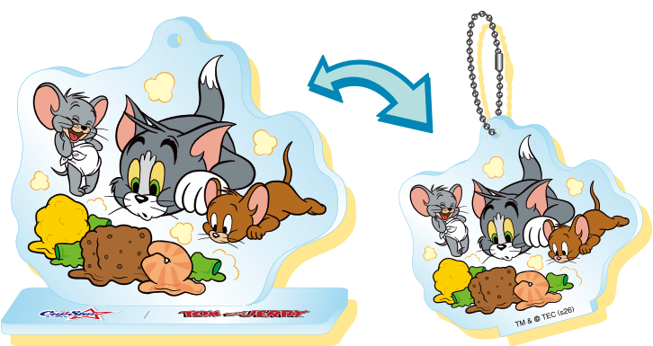 アクリルスタンドキーホルダー