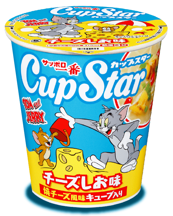 カップスターチーズしお味