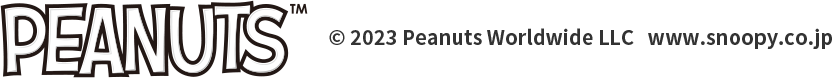 PEANUTS ™ © 2023 Peanuts Worldwide LLC www.snoopy.co.jp