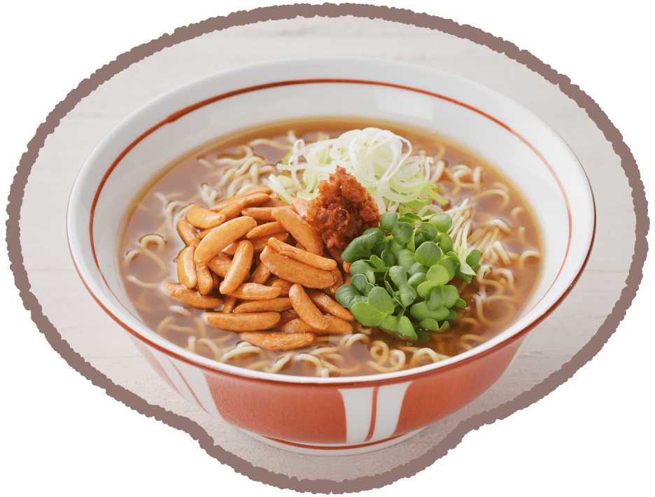 ピリ辛柿の種みそラーメン