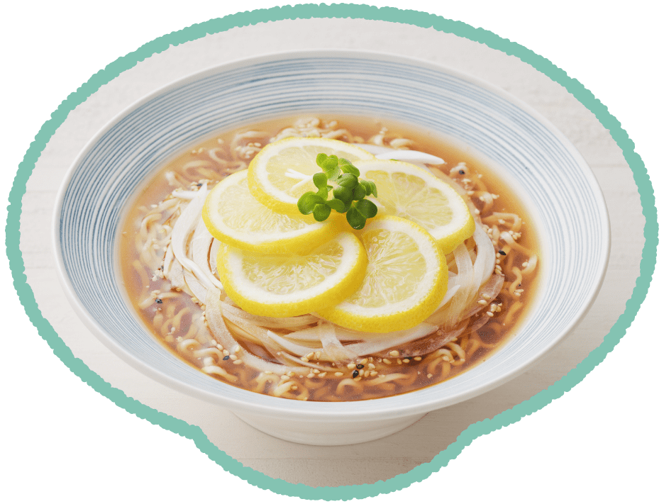 瀬戸内レモンのごま味ラーメン