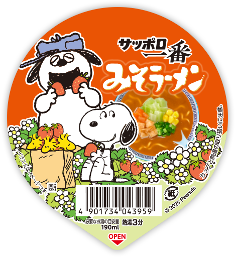 サッポロ一番みそ味 いちご