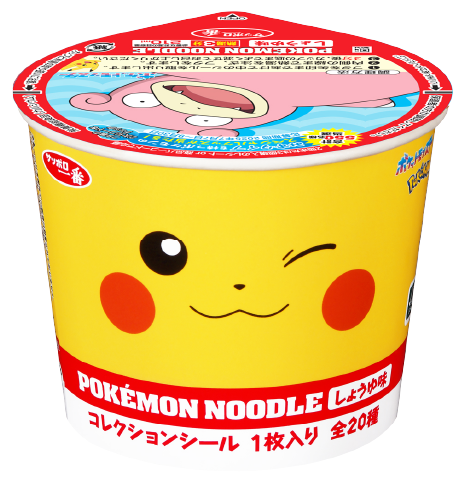 ポケモンヌードル　しょうゆ味 パッケージ