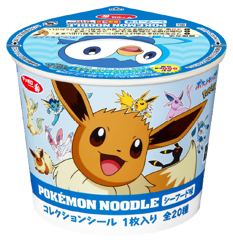 ポケモンヌードル　しょうゆ味 パッケージ
