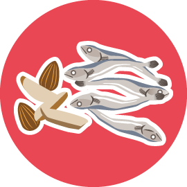 小魚アーモンド