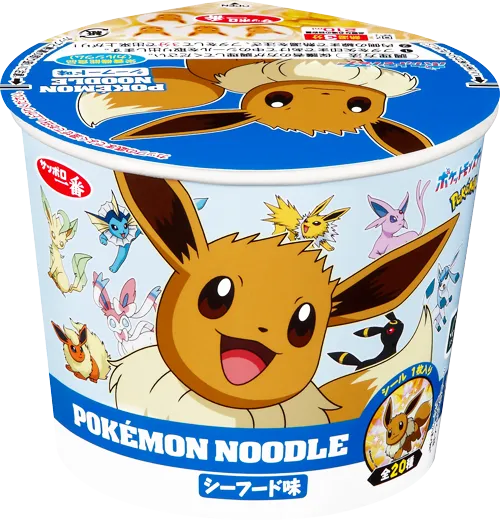 ポケモンヌードル シーフード味