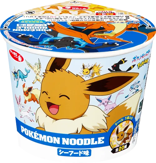 ポケモンヌードル シーフード味
