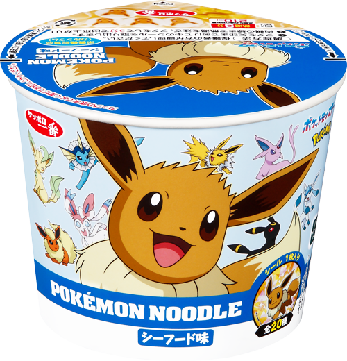 ポケモンヌードル シーフード味