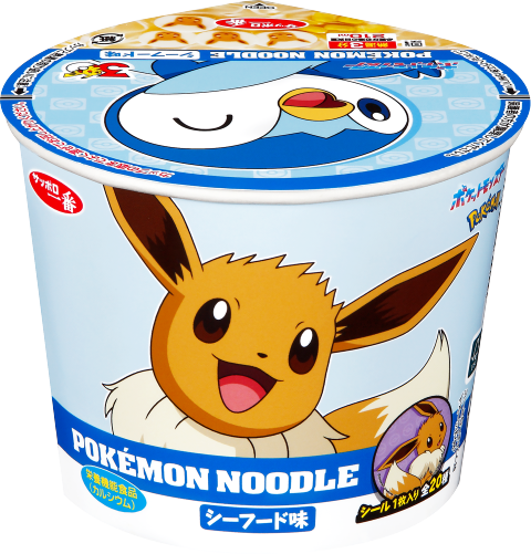 ポケモンヌードル シーフード味
