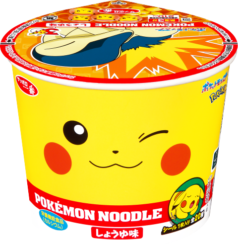 ポケモンヌードル しょうゆ味
