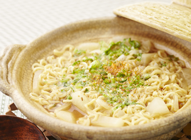 お手軽野菜で七草ラーメン