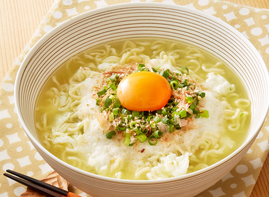 和風月見塩ラーメン サンヨー食品