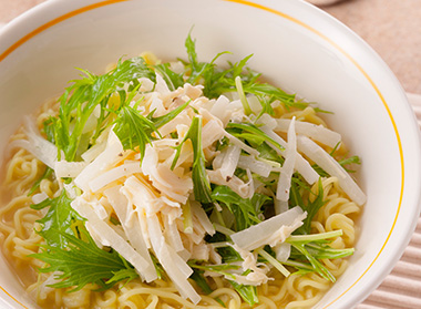 大根ほたてのサラダラーメン