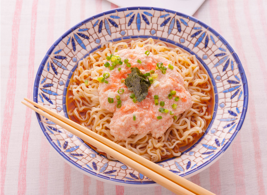 明太豆腐ラーメン