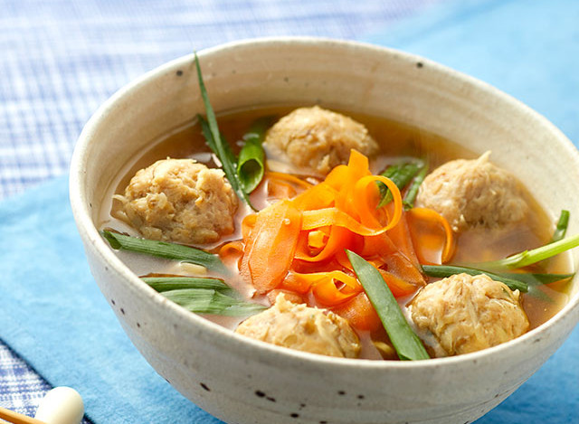 鍋の季節に☆あったか鶏つくねラーメン