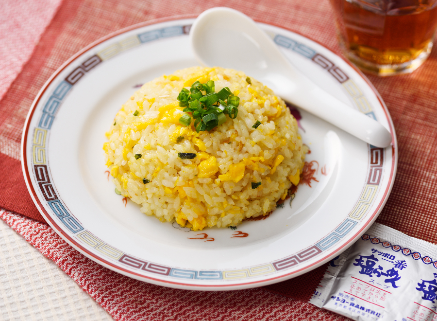 サッポロ一番塩らーめん味の！チャーハン