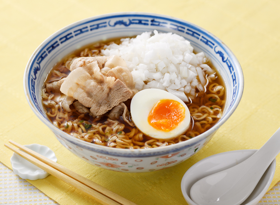 きざみ新玉ねぎしょうゆラーメン