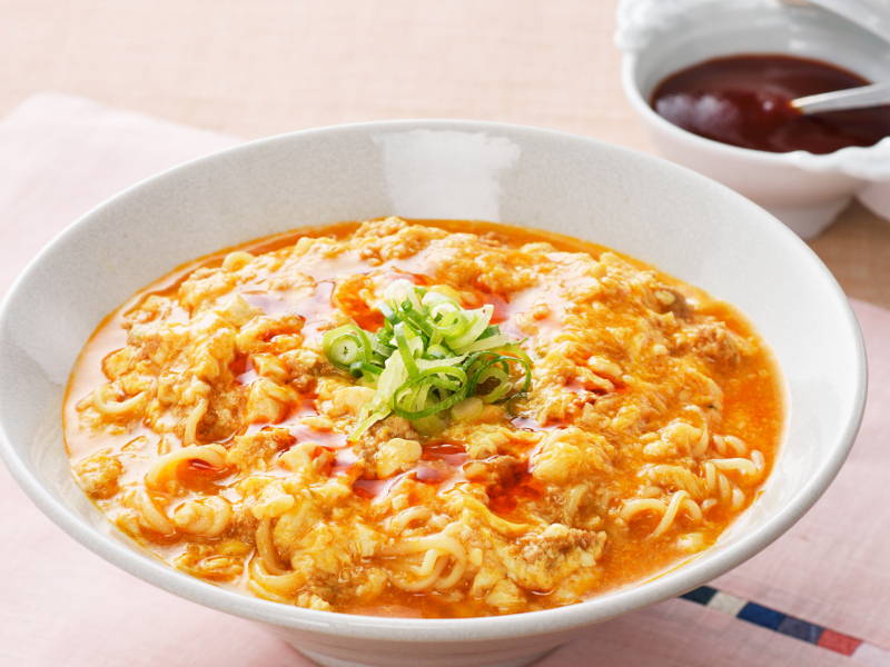 韓国風旨辛あんかけ麺