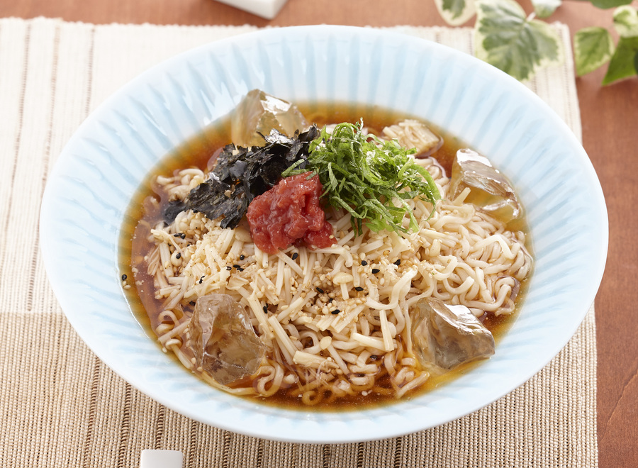 山形のだし風夏野菜ラーメン(しょうゆ)