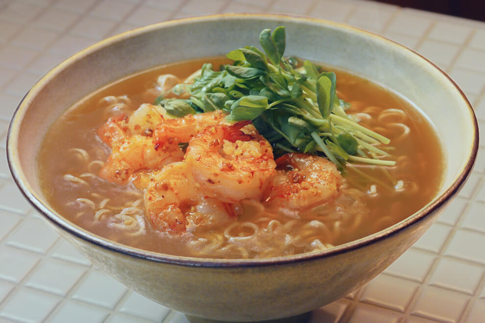 海老バターみそラーメン