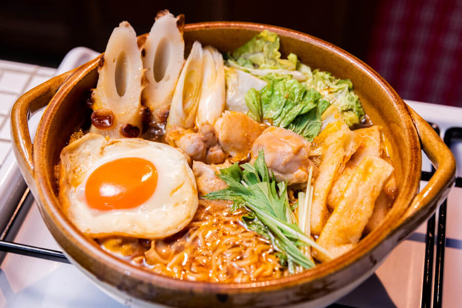 とり鍋焼き旨辛みそラーメン