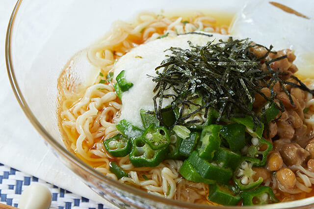 おなかにも◎ネバネバ冷やしラーメン