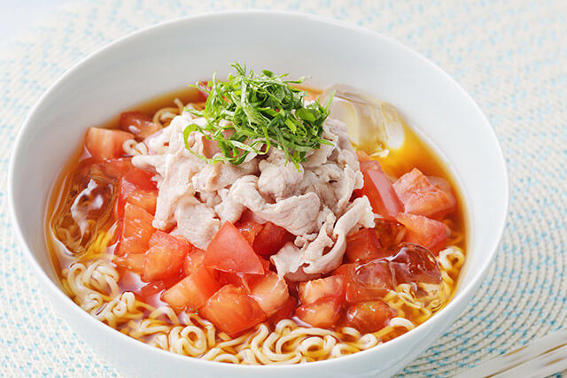 豚しゃぶトマト冷やしラーメン