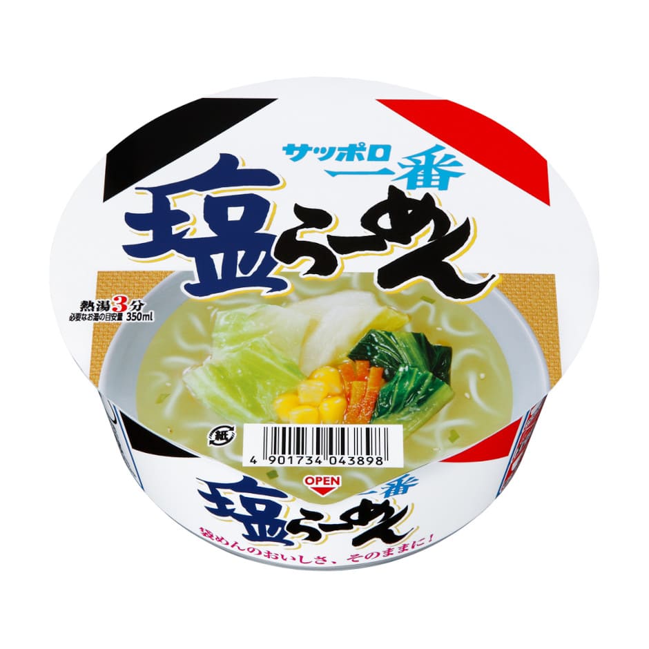 サッポロ一番　塩らーめんどんぶり