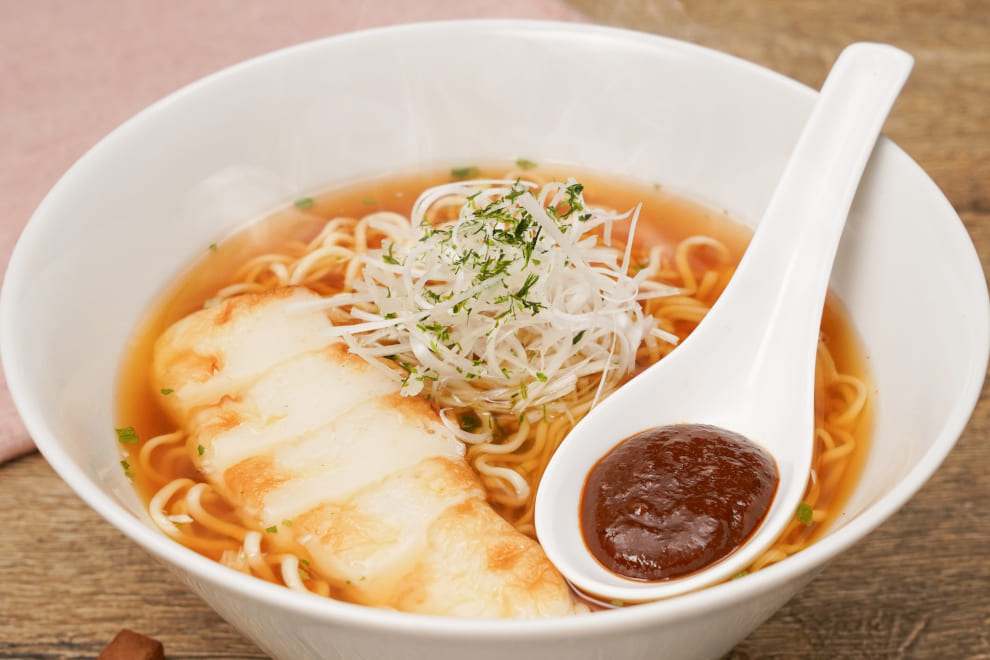 【ミヤギ一番】笹かまぼこの辛みそ仙台風ラーメン