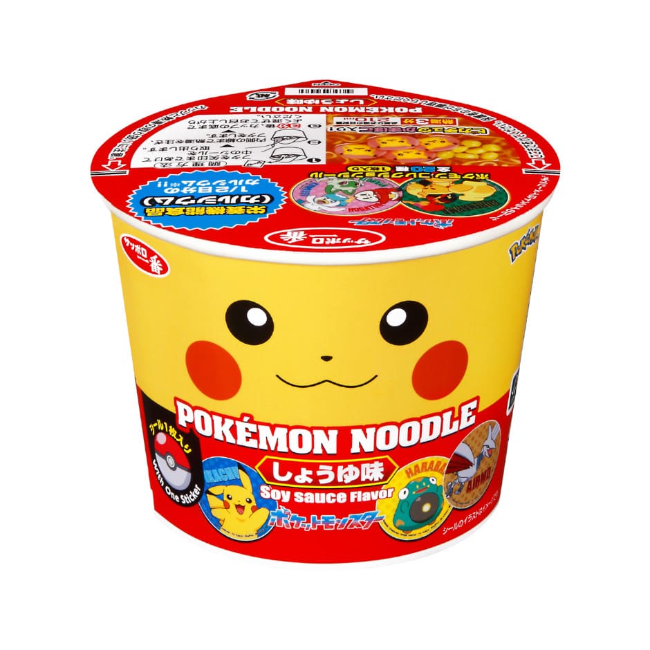 サッポロ一番　ポケモンヌードル　しょうゆ味