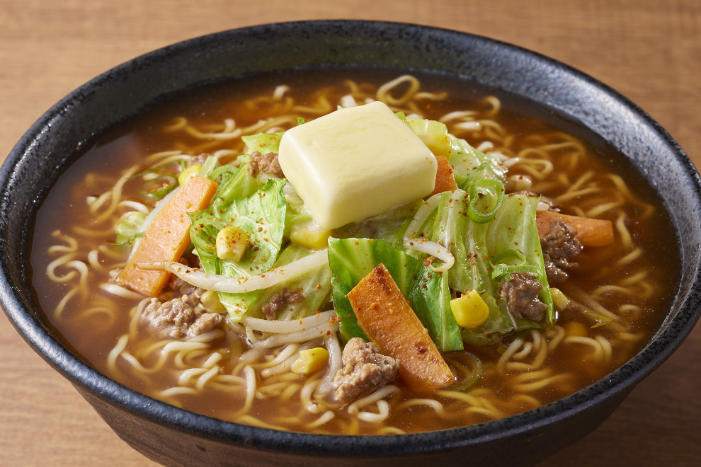 みそバター野菜炒めラーメン