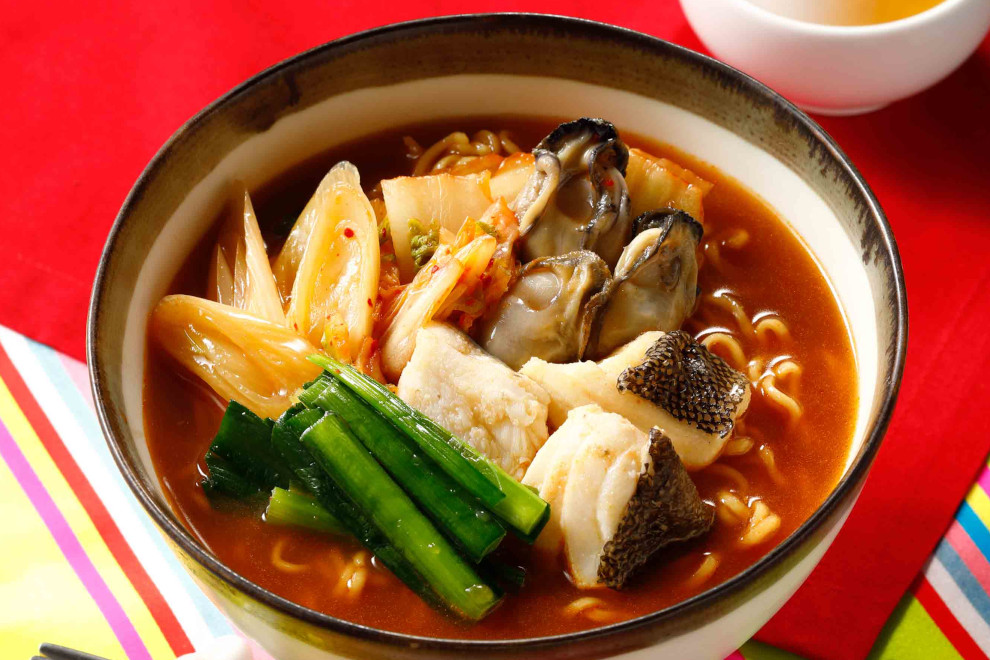 海鮮チゲラーメン
