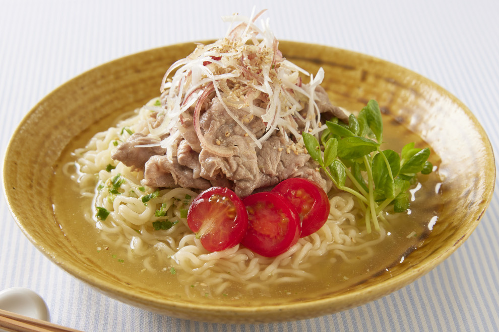 冷やし牛しゃぶラーメン