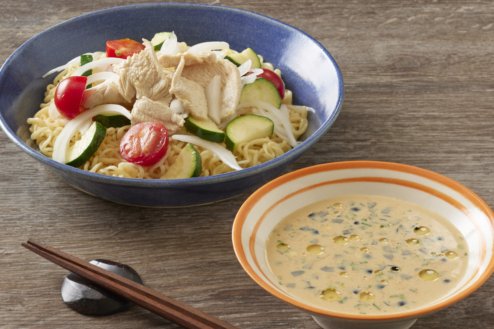 イタリア風ミルク味噌つけ麺
