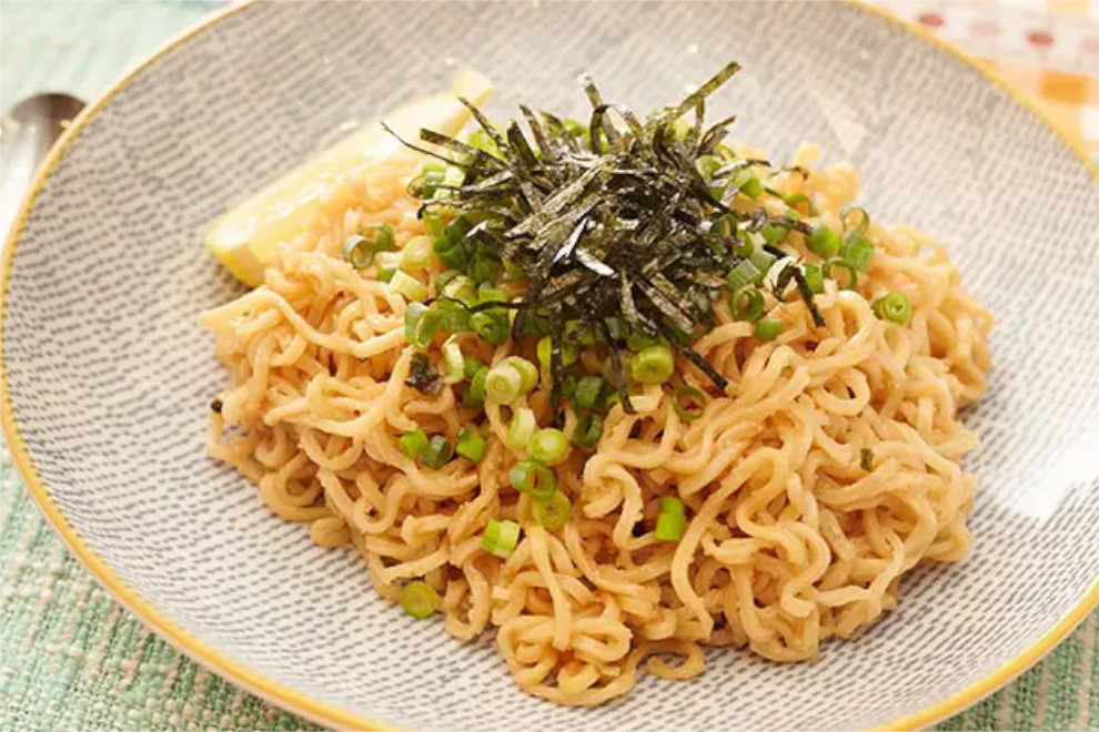 たらこパスタ風しょうゆラーメン
