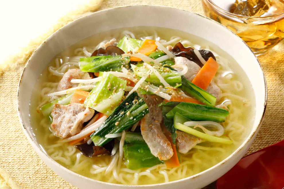 1/2日分の野菜がとれる栄養満点タンメン