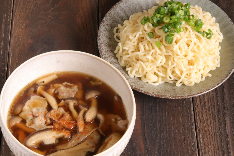 きのこのみそつけ麺