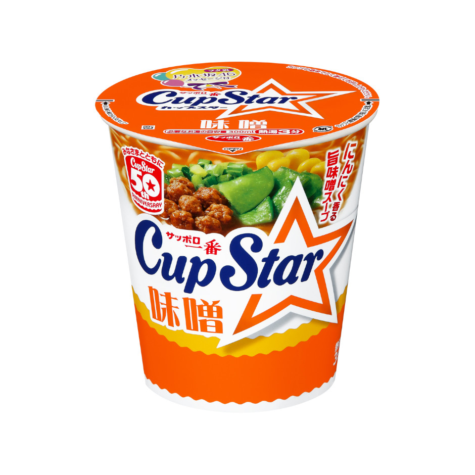 サッポロ一番　カップスター　味噌