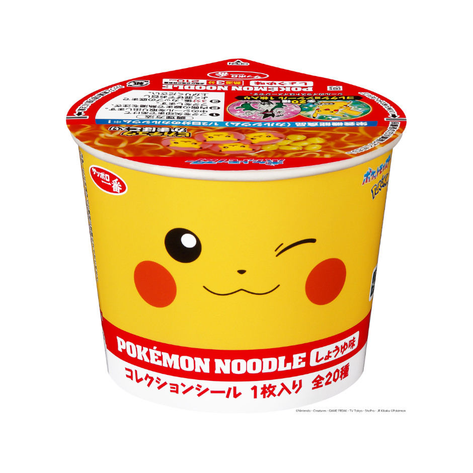 サッポロ一番　ポケモンヌードル　しょうゆ味