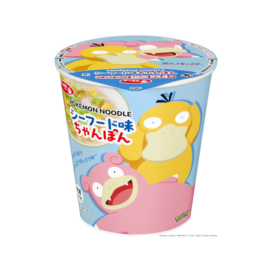 サッポロ一番　タテ型ポケモンヌードル　シーフード味ちゃんぽん