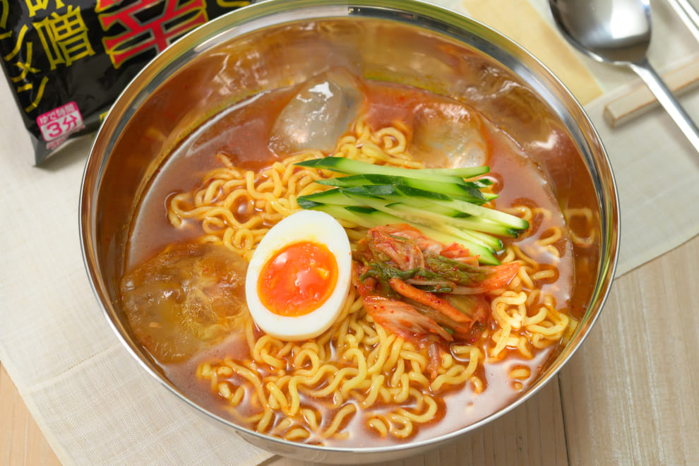 極辛　韓国風冷麺