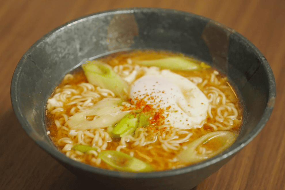 とろ～り半熟卵！俺のみそラーメン
