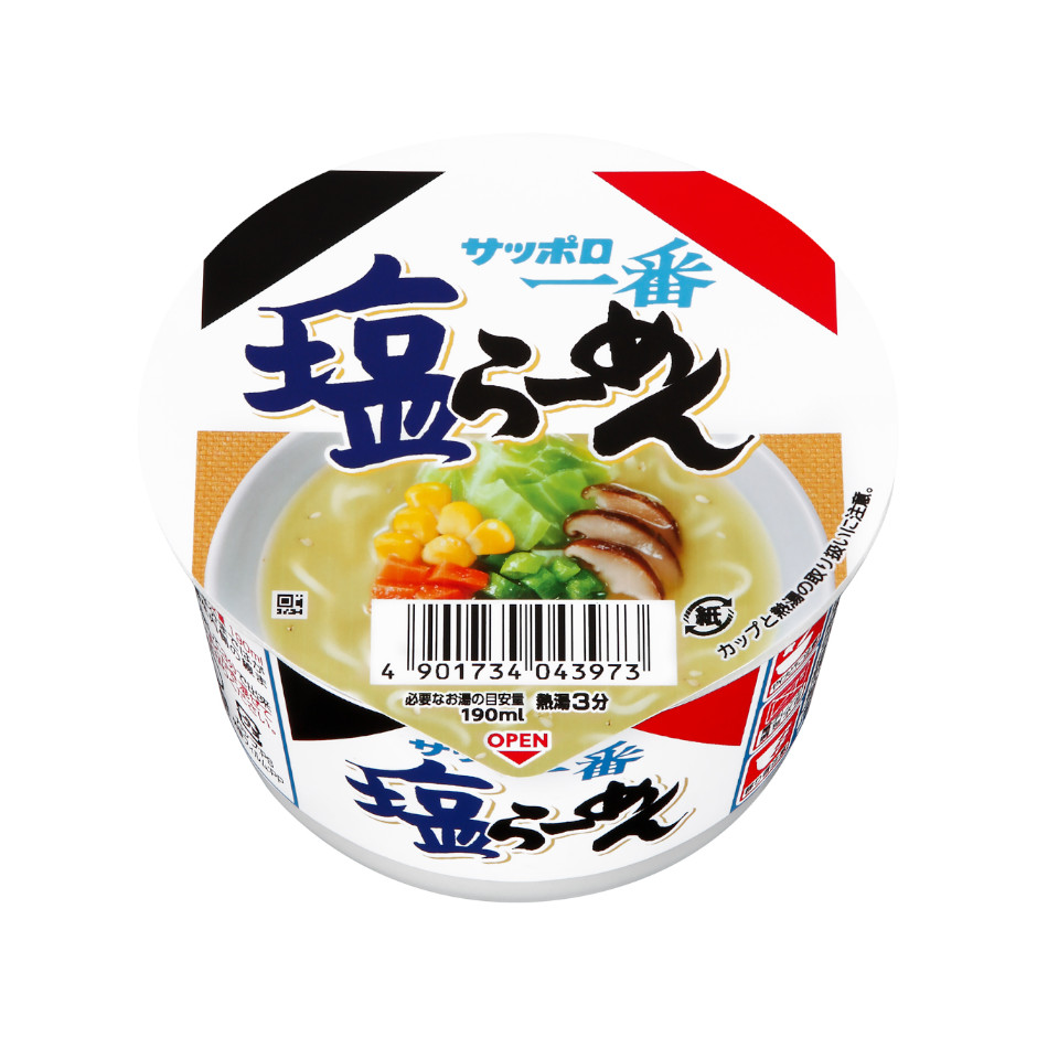 サッポロ一番　塩らーめんミニどんぶり