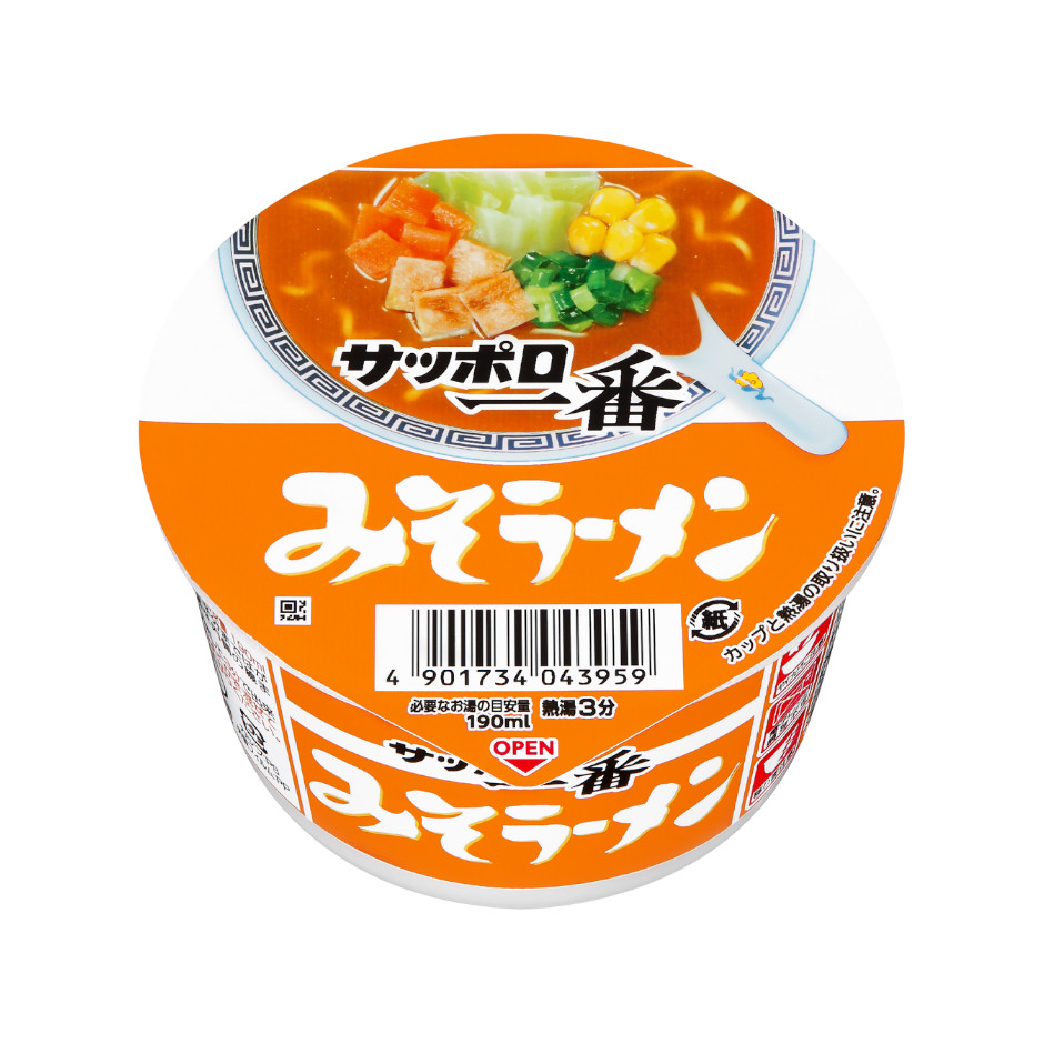 サッポロ一番　みそラーメンミニどんぶり