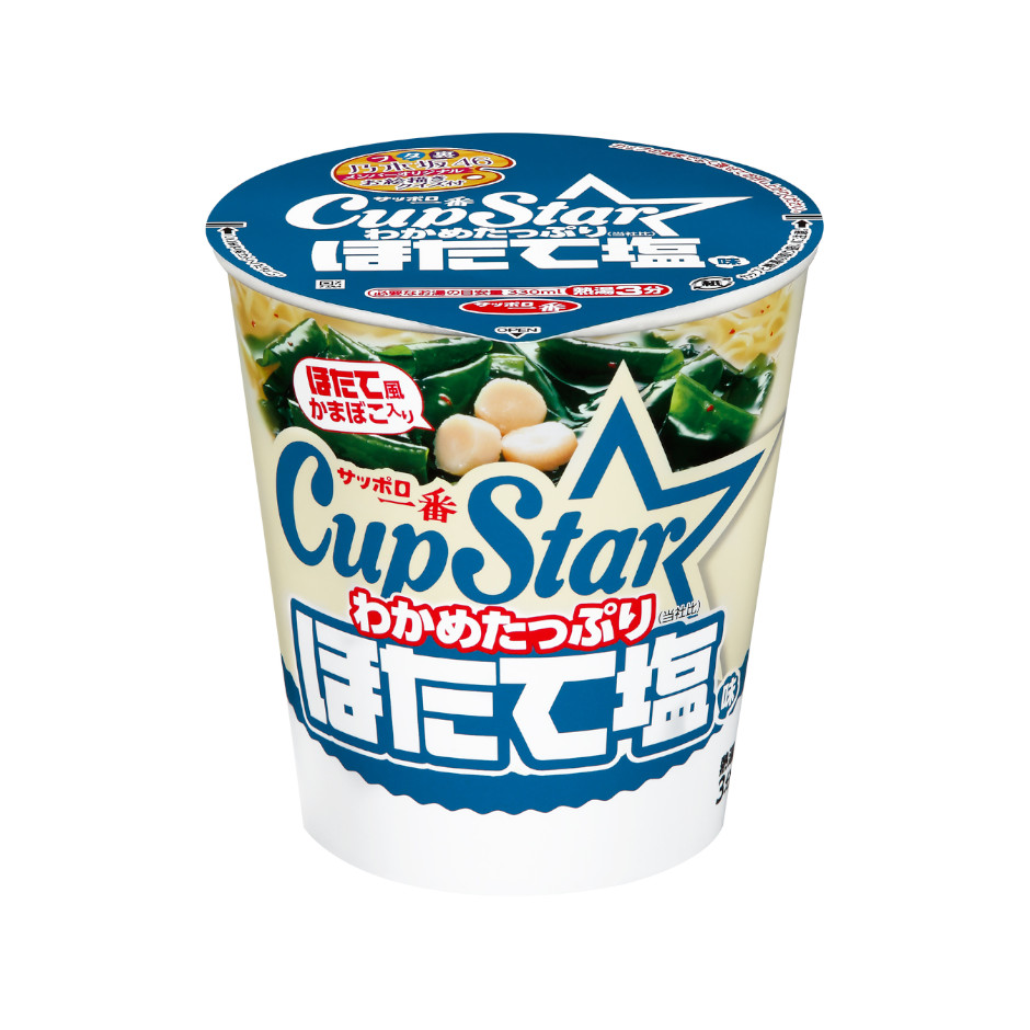 サッポロ一番　カップスター　ほたて塩味