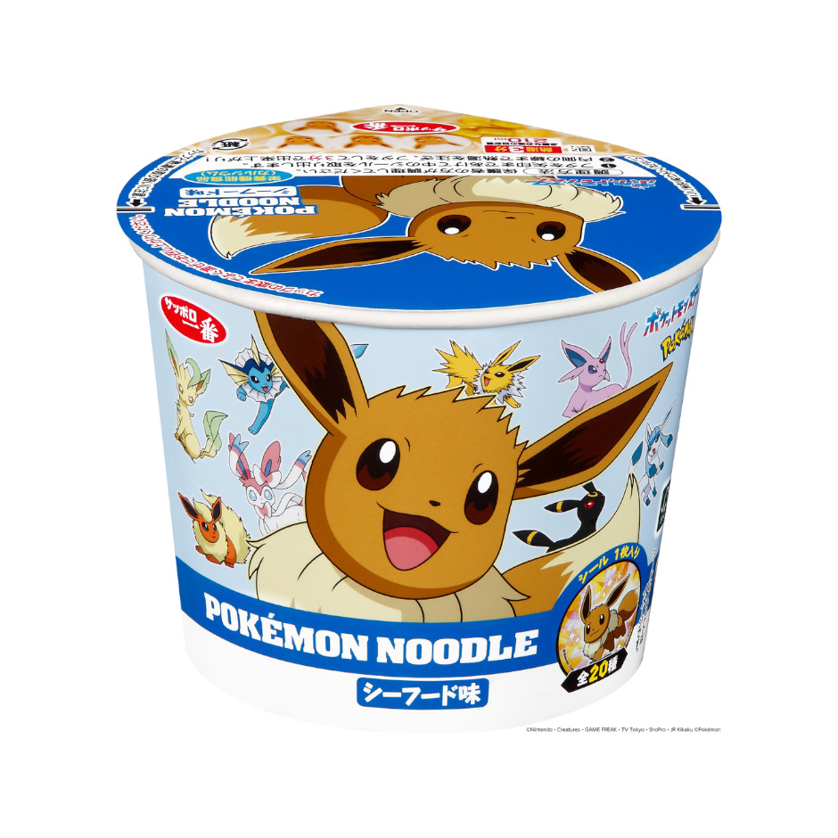 サッポロ一番　ポケモンヌードル　シーフード味