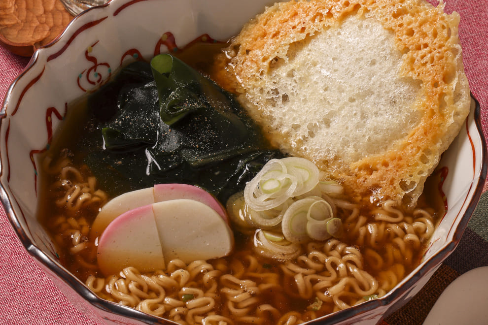 羽つき餅の力ラーメン